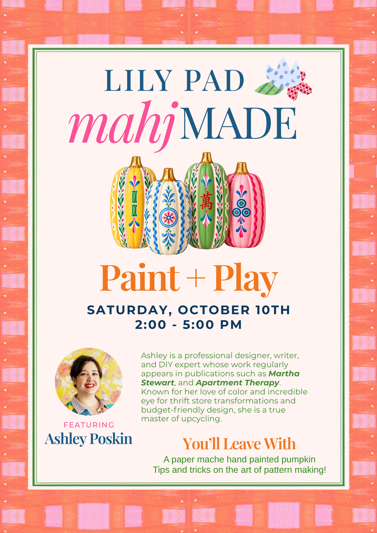 MAHJ MADE - Paint + Play
