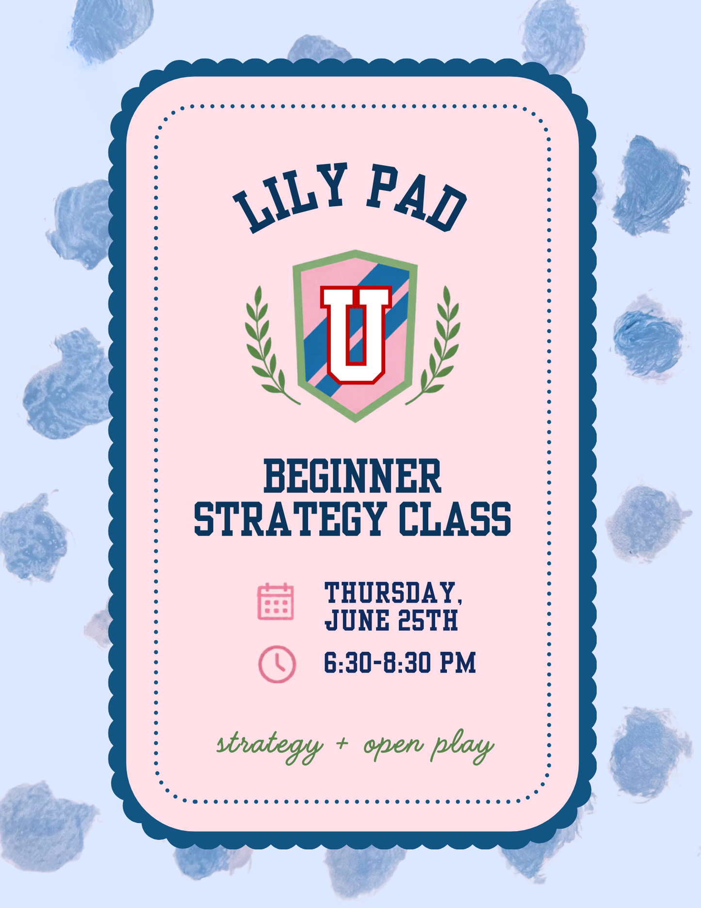 Beginner Strategy Class