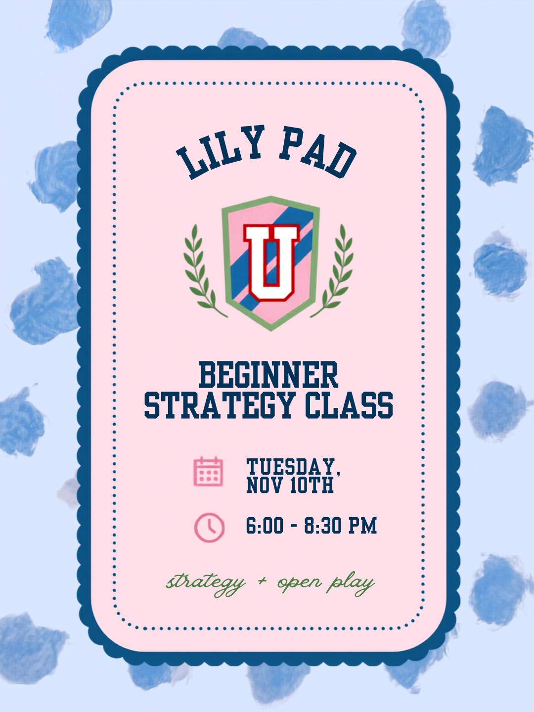 Beginner Strategy Class
