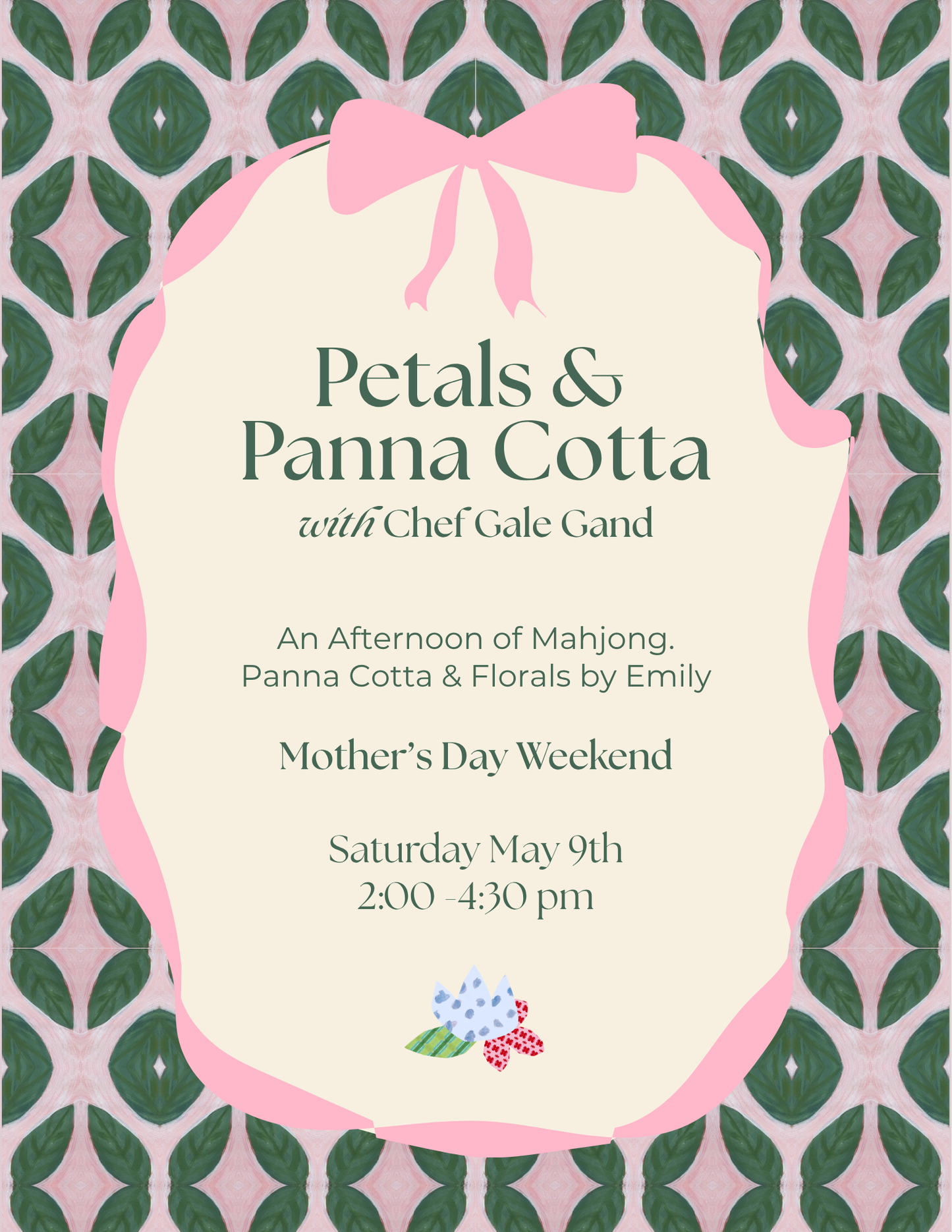 Petals & Panna Cotta