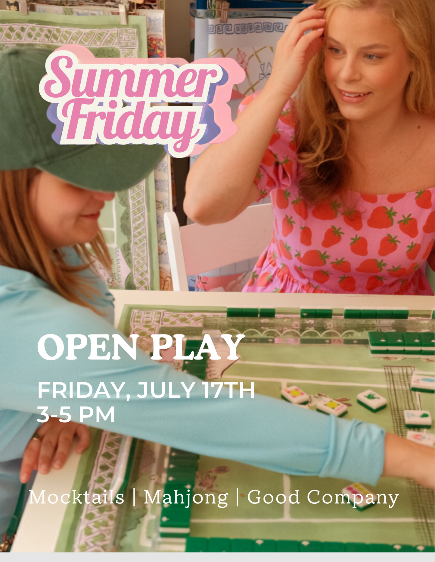 Summer Friday Open Play